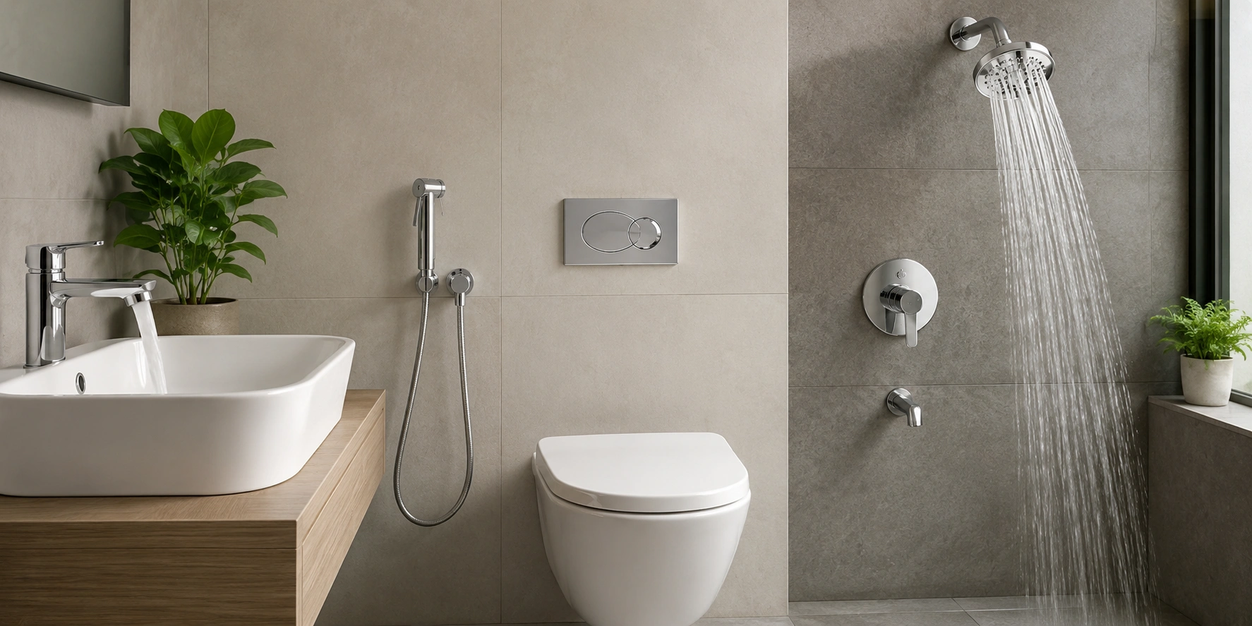 Choose Water-Saving Bathroom Fittings